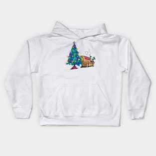 Lovely Christmas tree Kids Hoodie